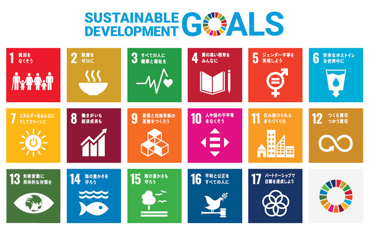 石井角弘商店は持続可能な開発目標（SDGs）を支援しています