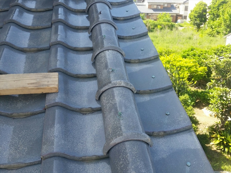 愛知県江南市 瓦屋根補修工事 屋根リフォーム 雨漏り修理 屋根工事は石井角弘商店へ
